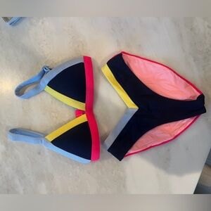 Colorful Women's Bikini Set